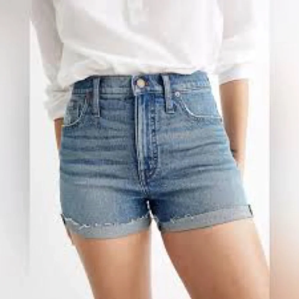 Madewell Classic Blue Denim Shorts